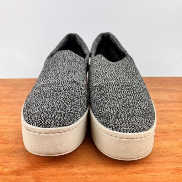 Vince Walsh Platform Women's 9M / 39 Sneakers Gray Marl Slip On Shoes Loafers - Picture 4 of 11